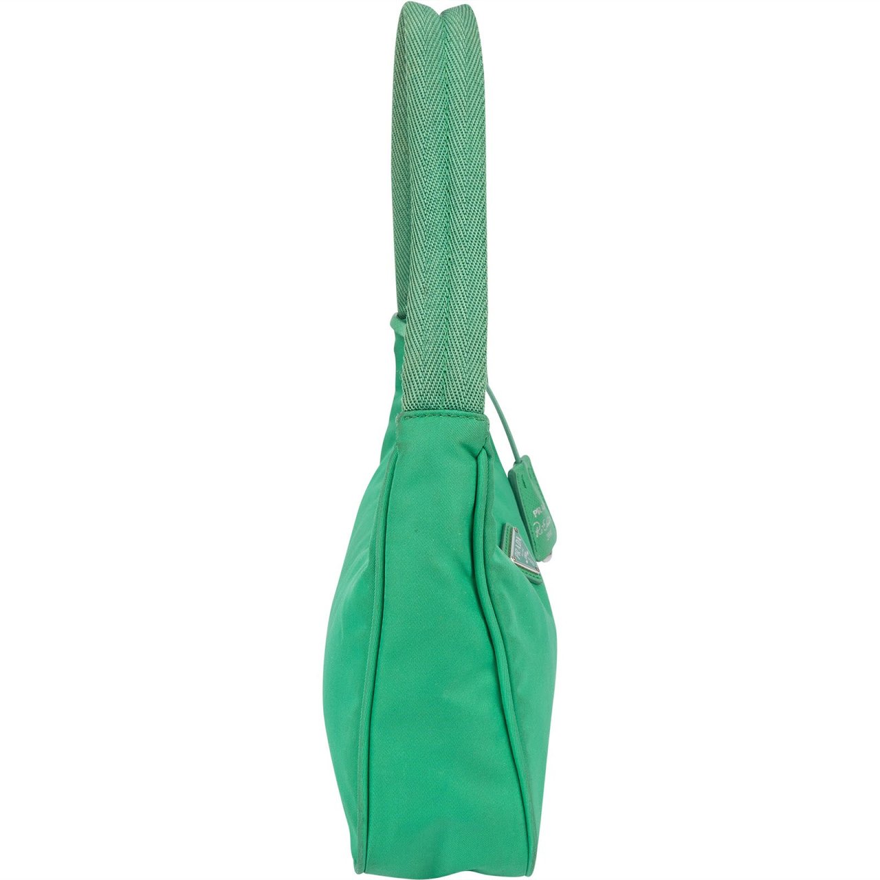 Prada Green Nylon Re-Edition 2000 Handbag Groen