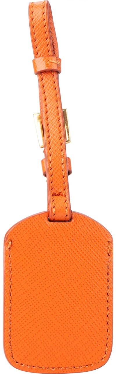 Prada Prada Micro Luggage Tag Pendant Bruin