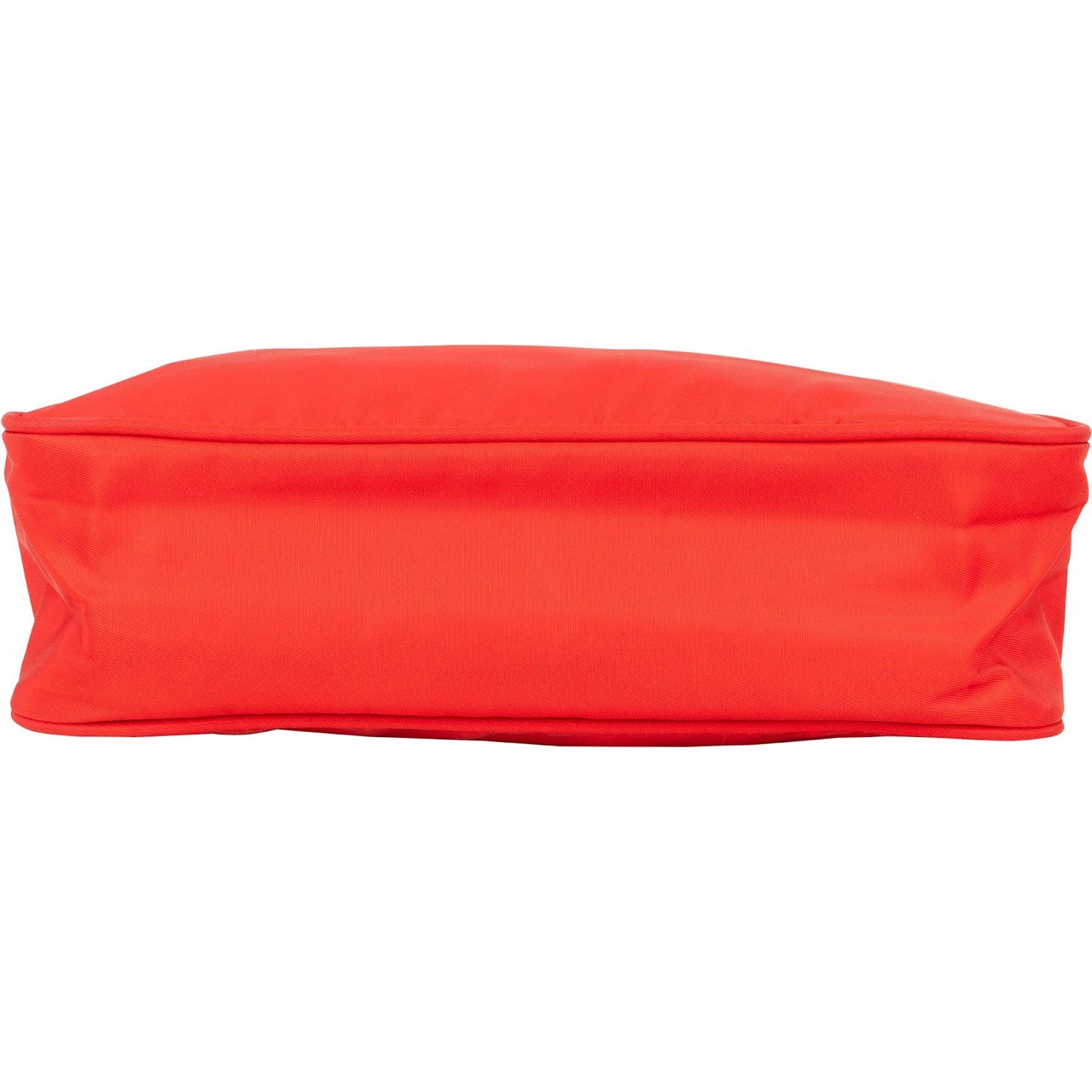 Prada Prada Red Nylon Tessuto Mini Triangle Handbag Rood