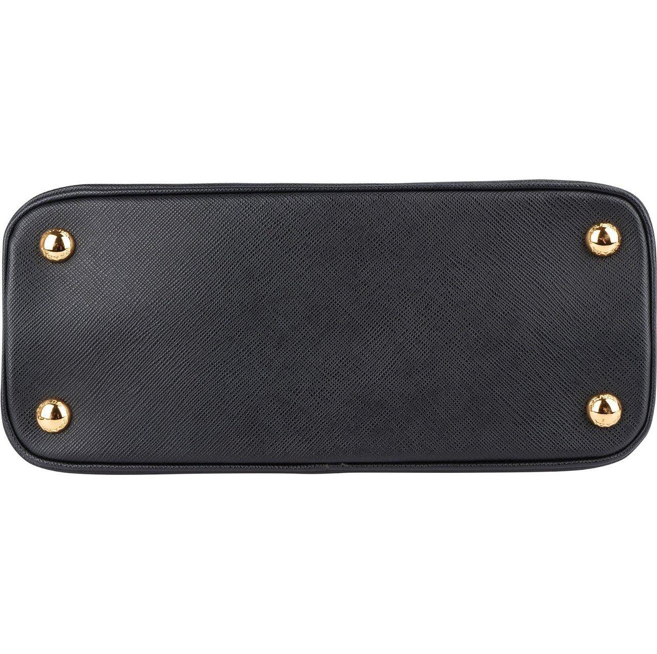 Prada Prada Saffiano Leather Promenade Handbag Zwart