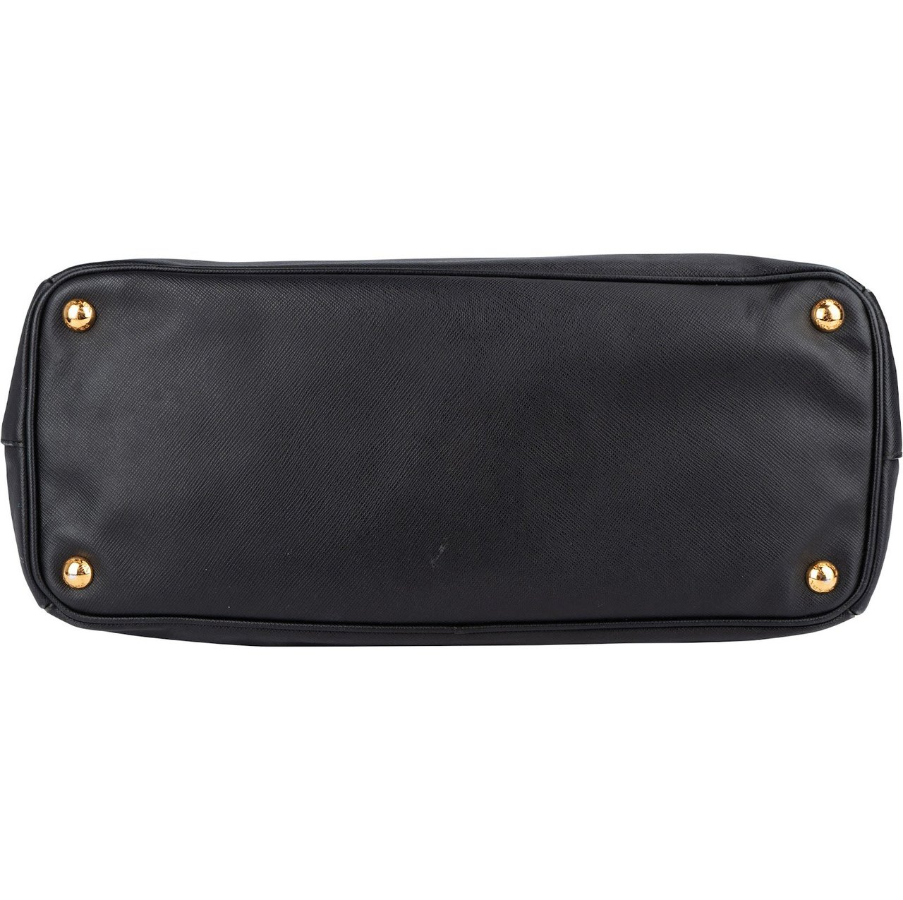 Prada Prada Saffiano Leather Galleria Handbag Zwart