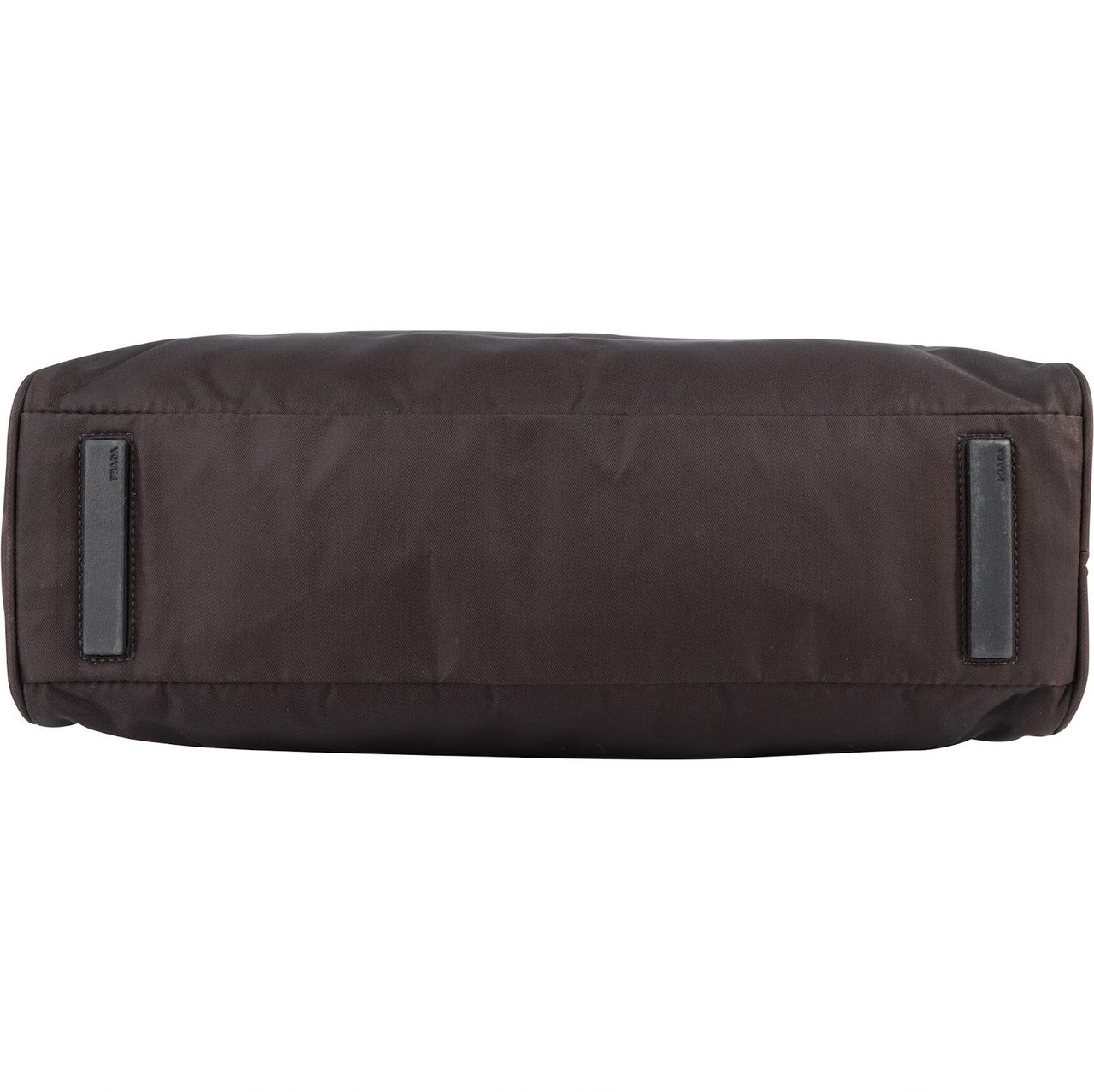 Prada Prada Nylon Triangle Shoulder Bag Bruin