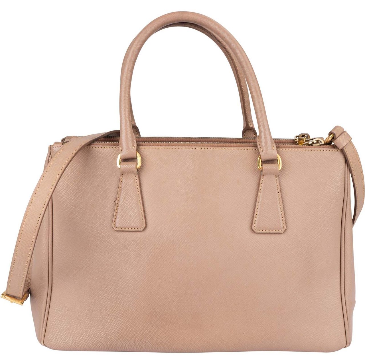 Prada Prada Saffiano Leather Lux Galleria Handbag Roze