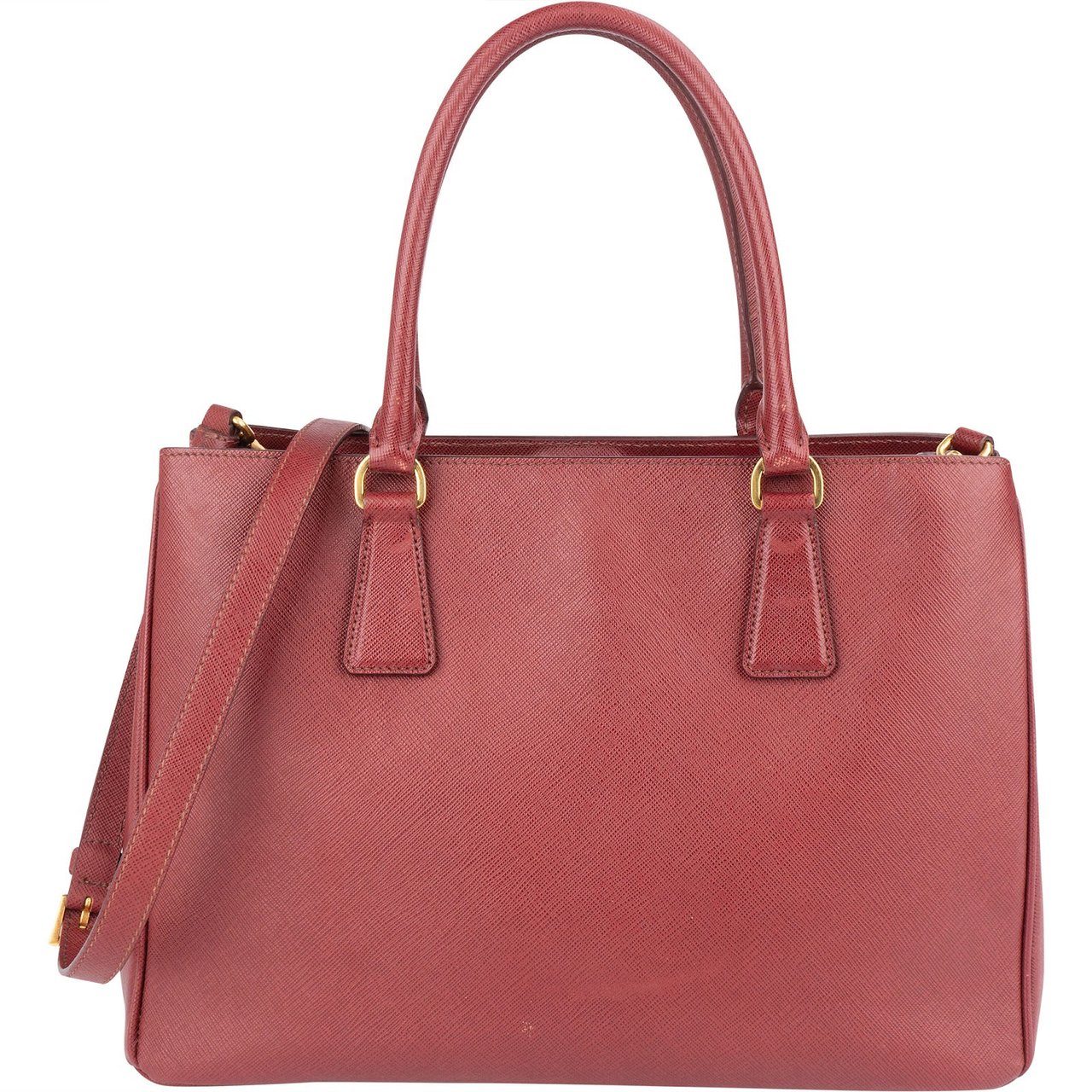 Prada Saffiano Leather Lux Galleria Handbag Divers