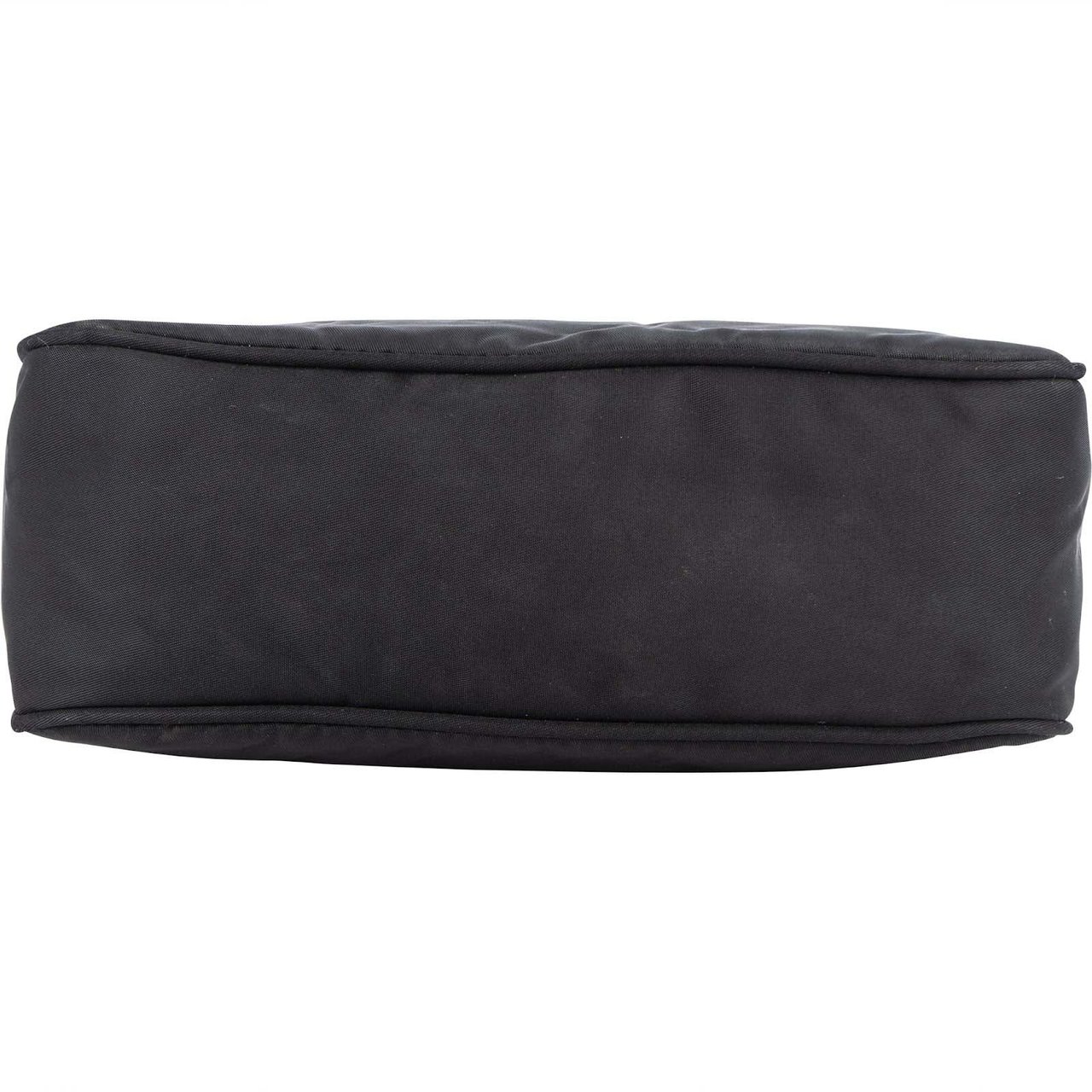 Prada Prada Black Nylon Triangle Vintage Re-Edition Handbag Zwart