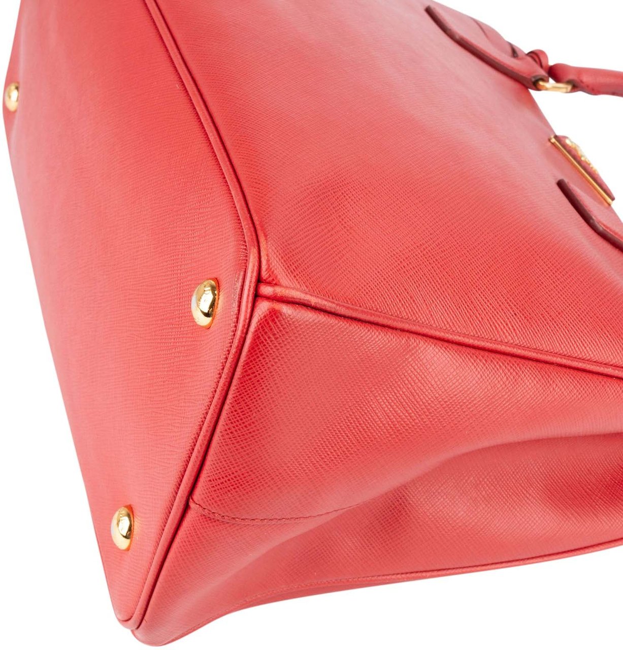 Prada Prada Saffiano Leather Lux Galleria Handbag Rood