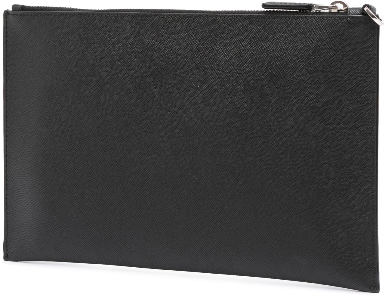Prada Saffiano Clutch Zwart