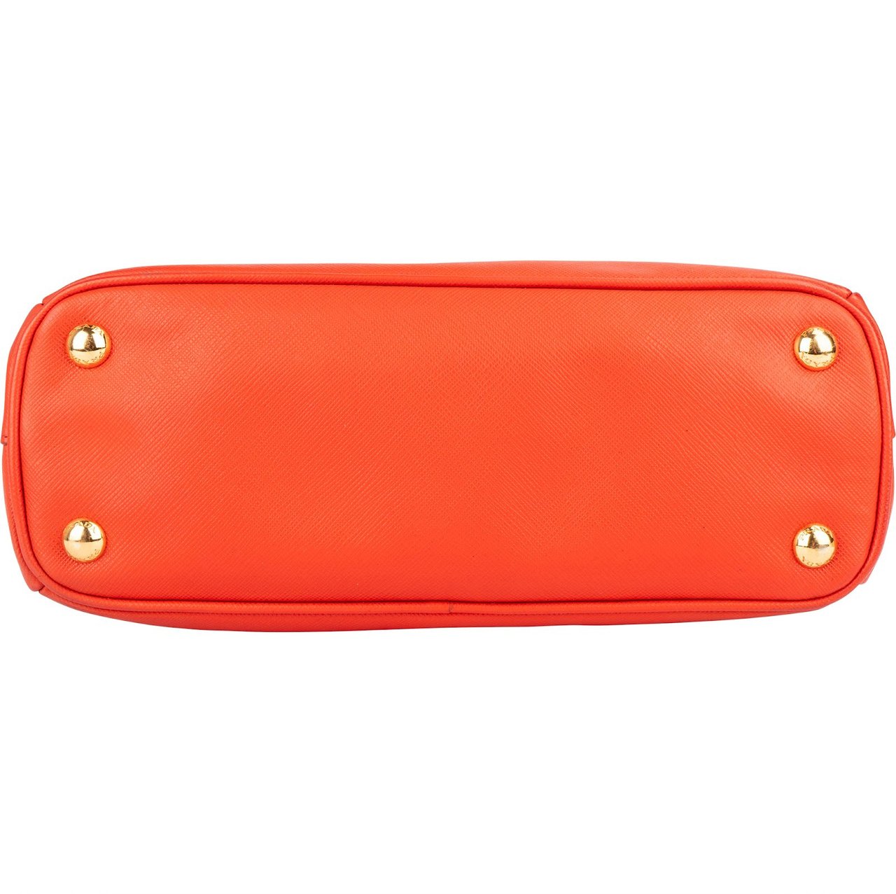 Prada Prada Saffiano Leather Small Galleria Handbag Rood