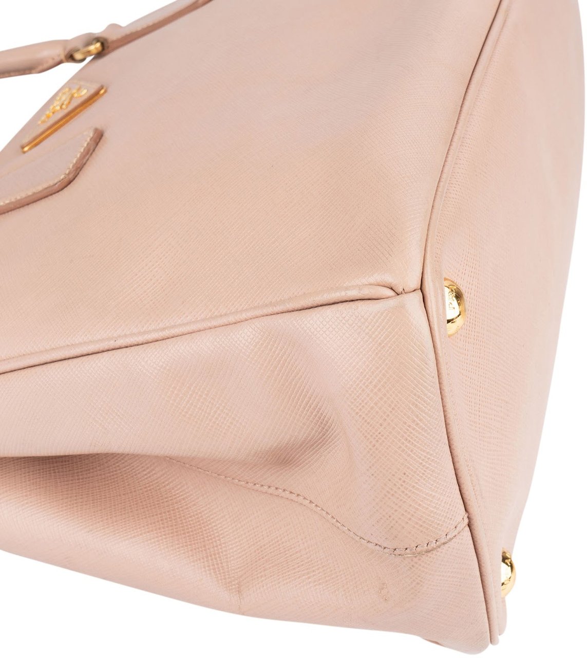 Prada Prada Saffiano Leather Galleria Handbag Rood