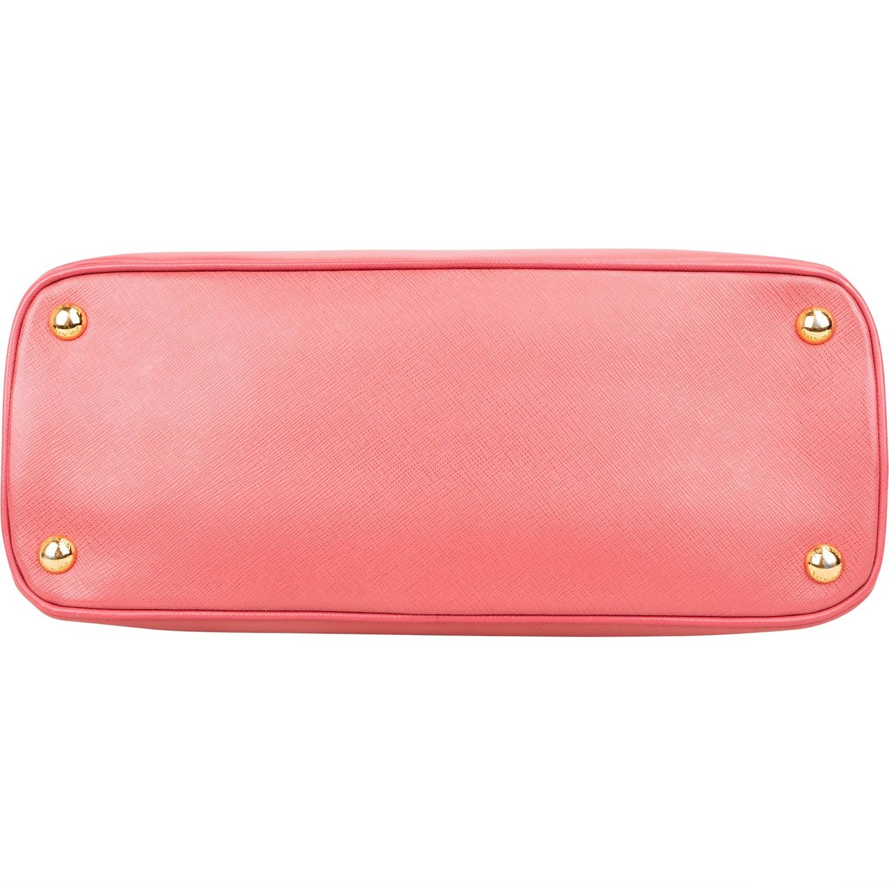 Prada Prada Saffiano Leather Promenade Handbag Rood