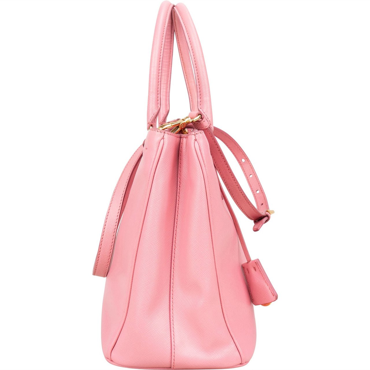 Prada Prada Saffiano Leather Galleria Handbag Rood