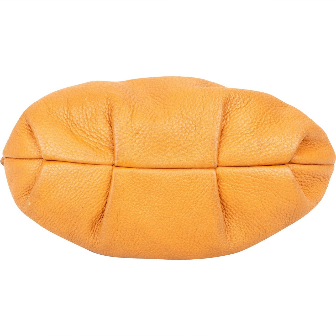 Prada Prada Leather Vitello Hobo Shoulder Bag Bruin