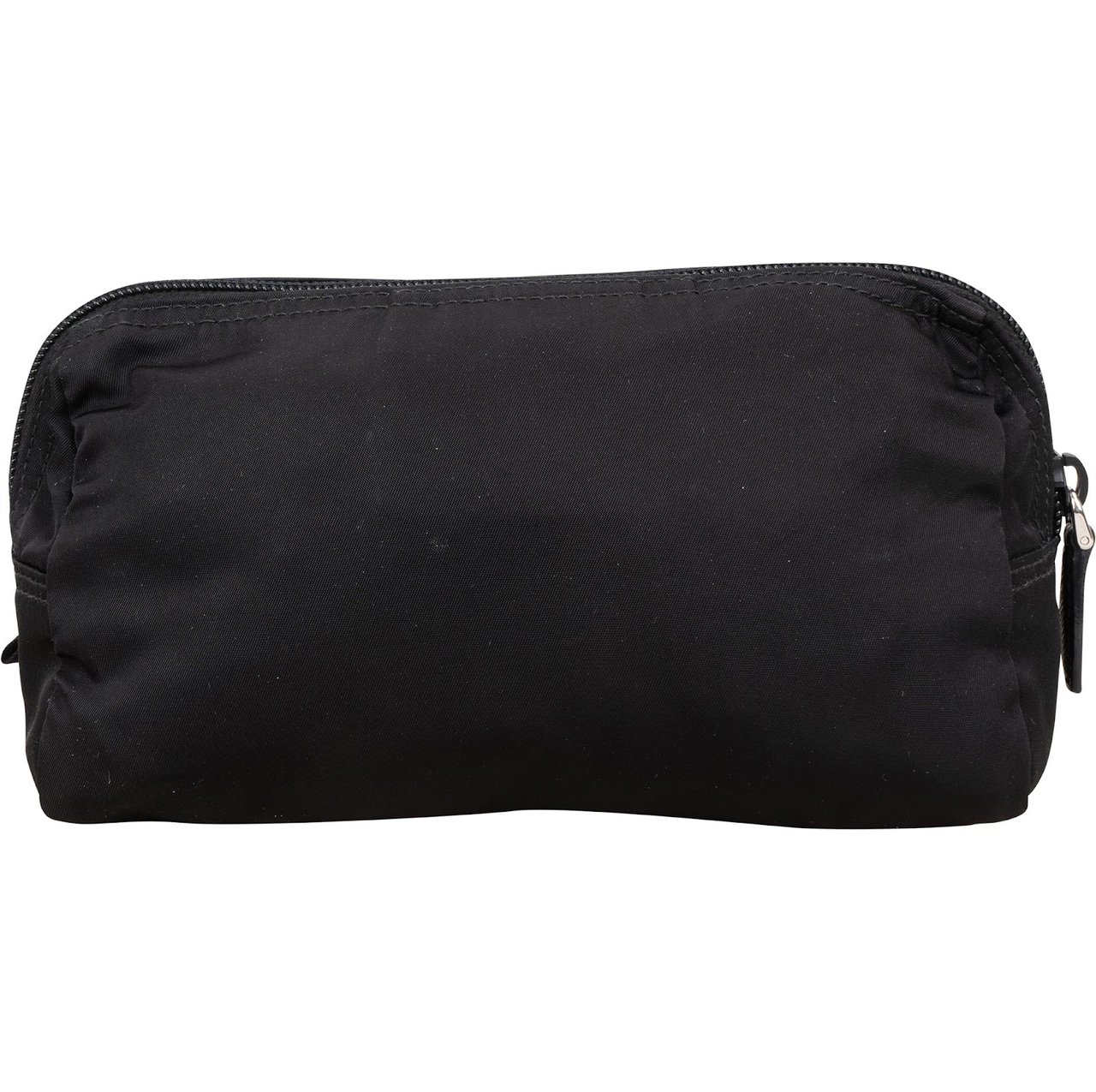 Prada Prada Nylon Triangle Cosmetic Pouch Zwart