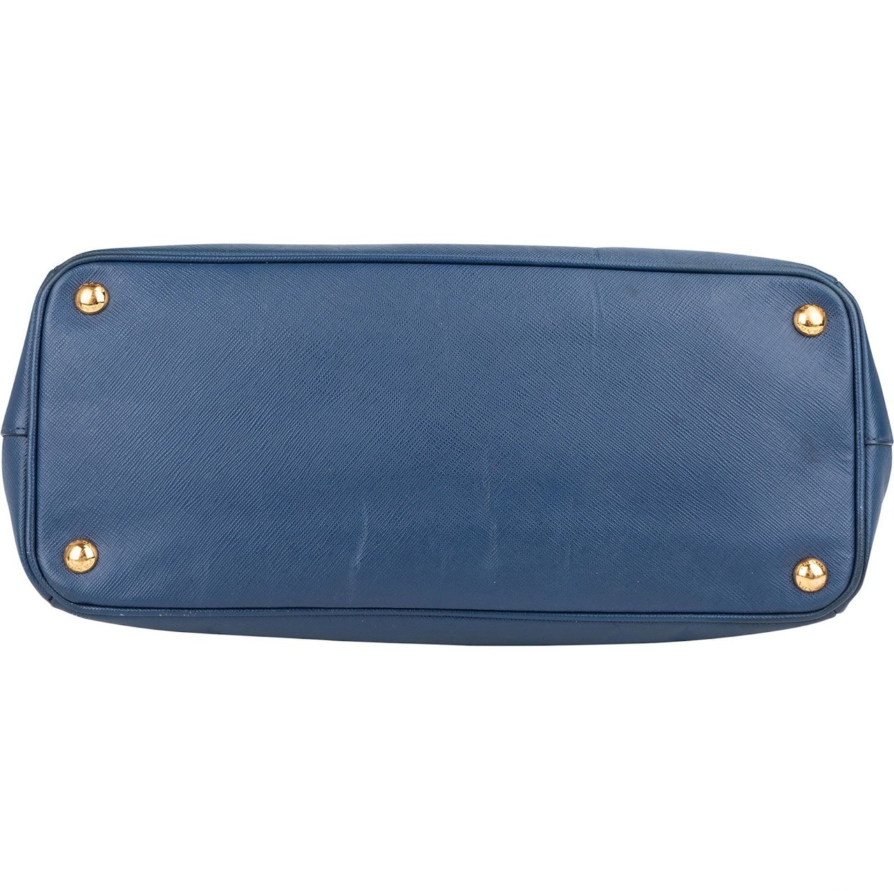 Prada Prada Blue Saffiano Galleria Handbag Blauw