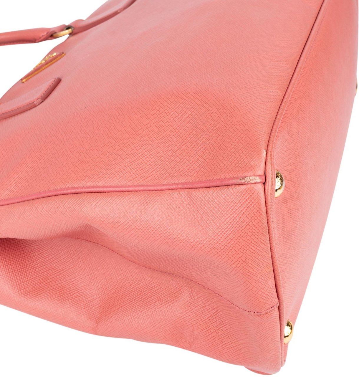 Prada Pink Saffiano Leather Galleria Handbag Roze