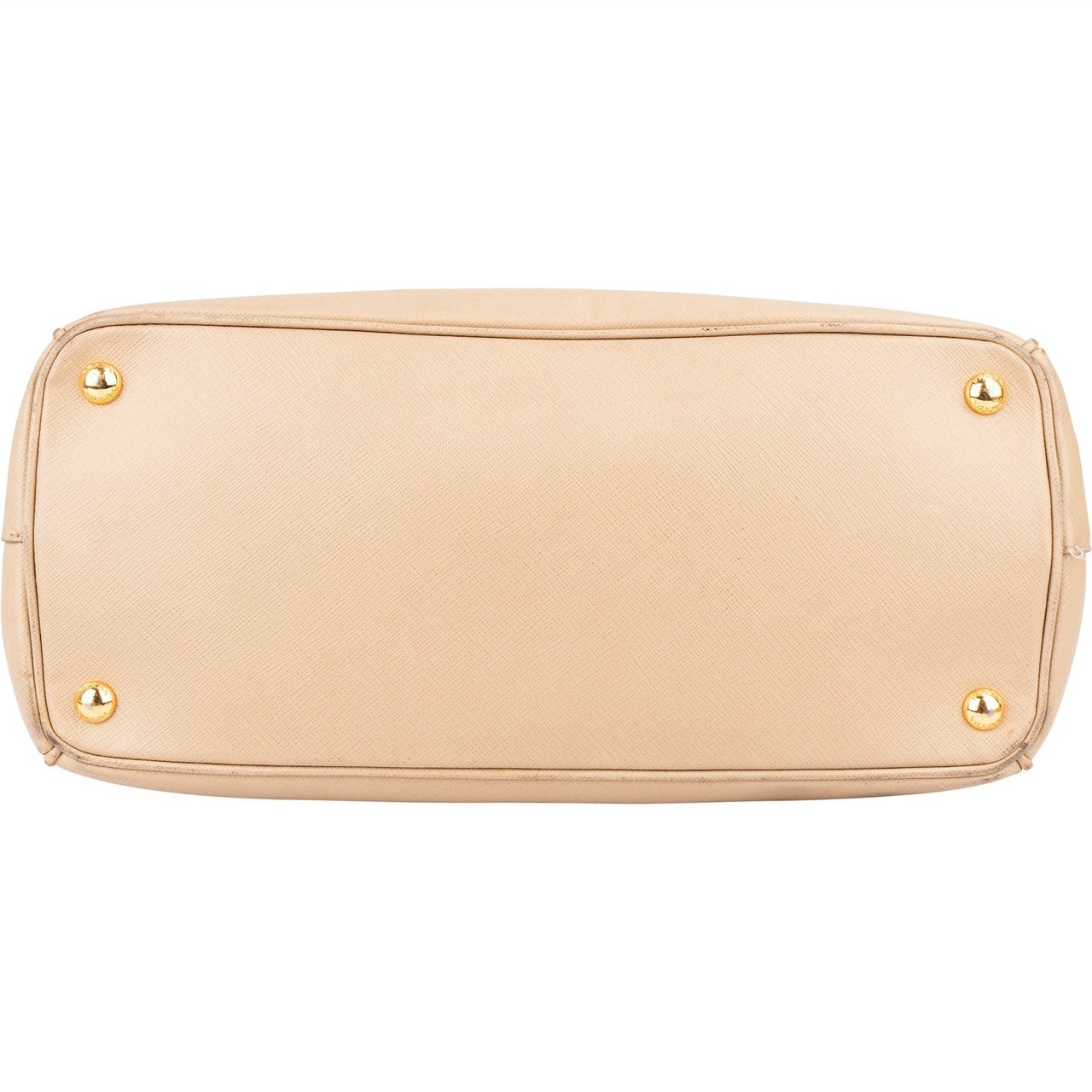 Prada Prada Saffiano Leather Galleria Handbag Beige