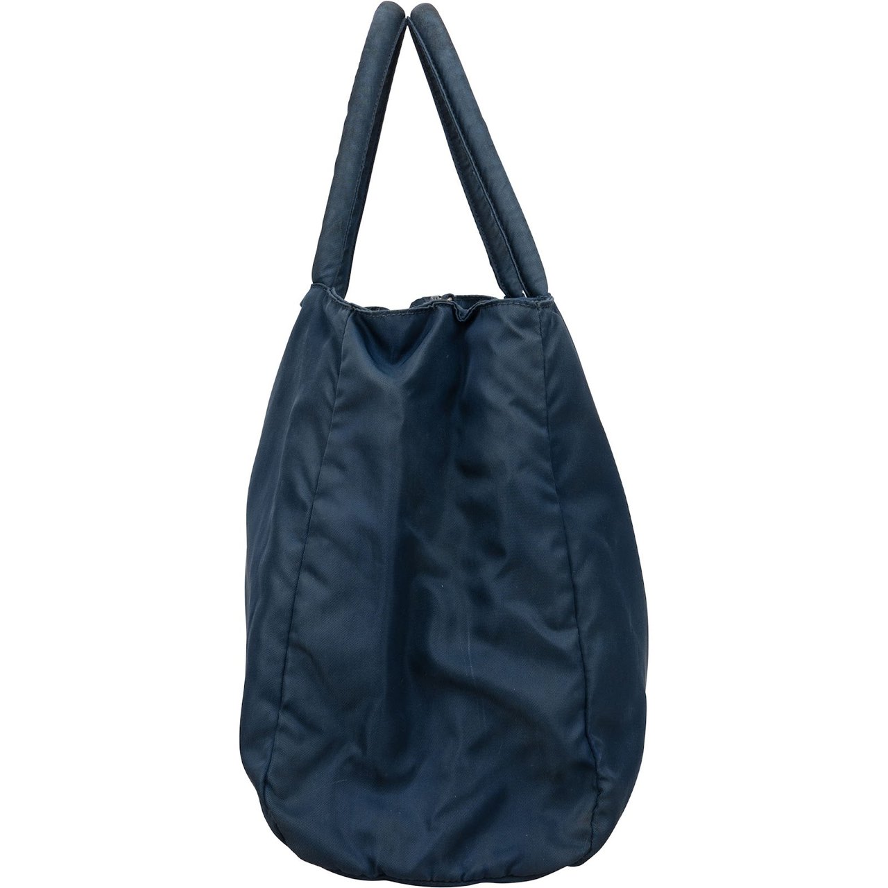 Prada Prada Navy Nylon Tessuto Tote Handbag Navy