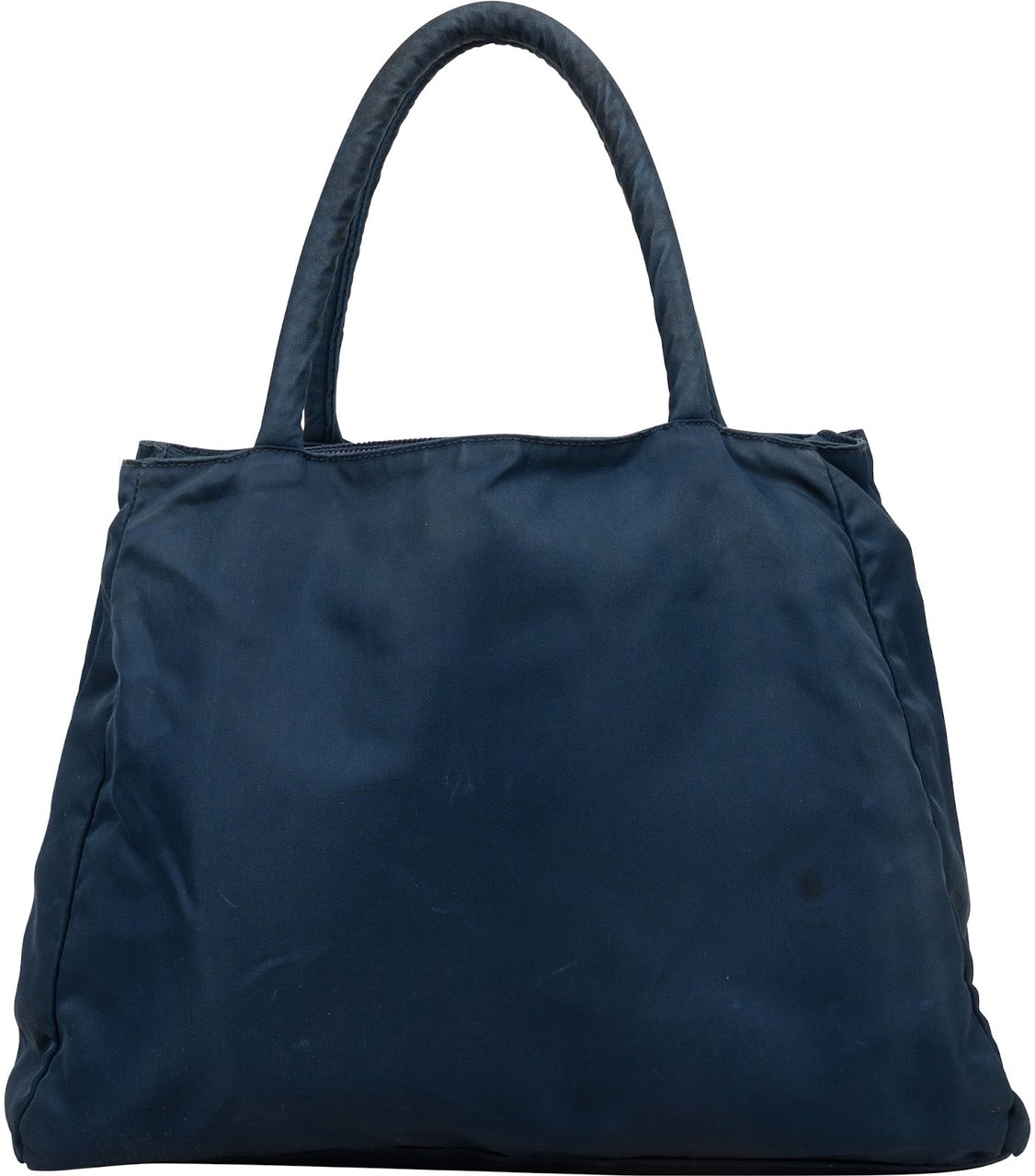 Prada Navy Nylon Tessuto Tote Handbag Navy