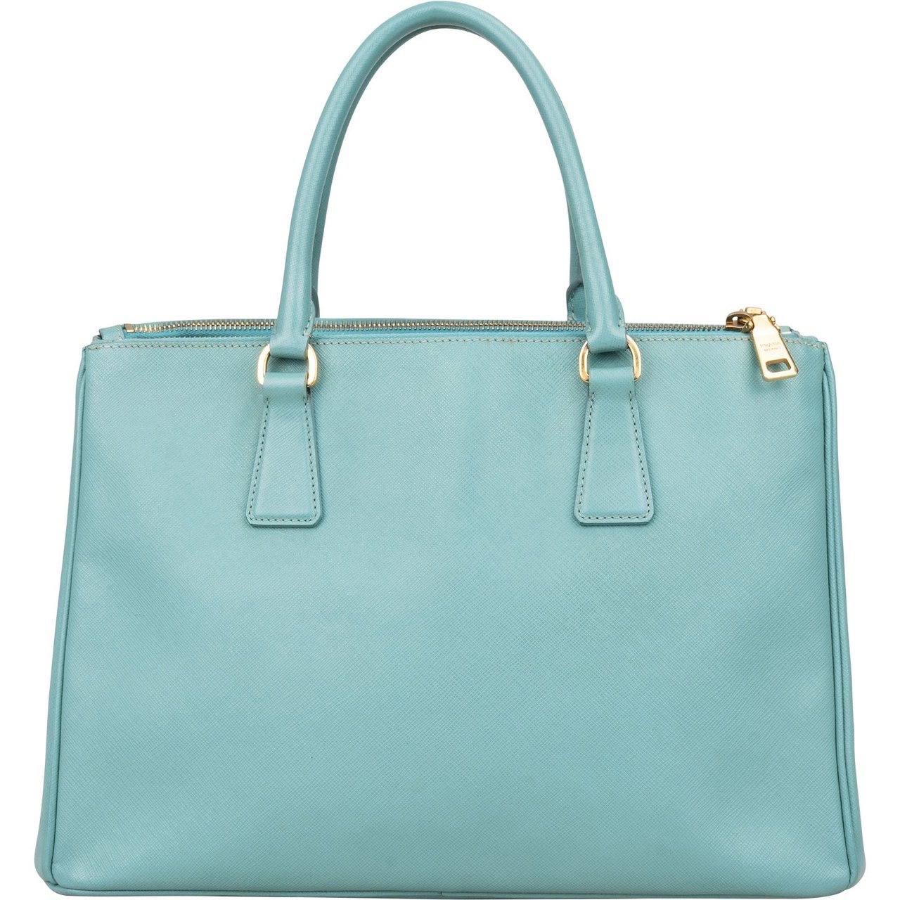 Prada Prada Saffiano Leather Galleria Handbag Blauw