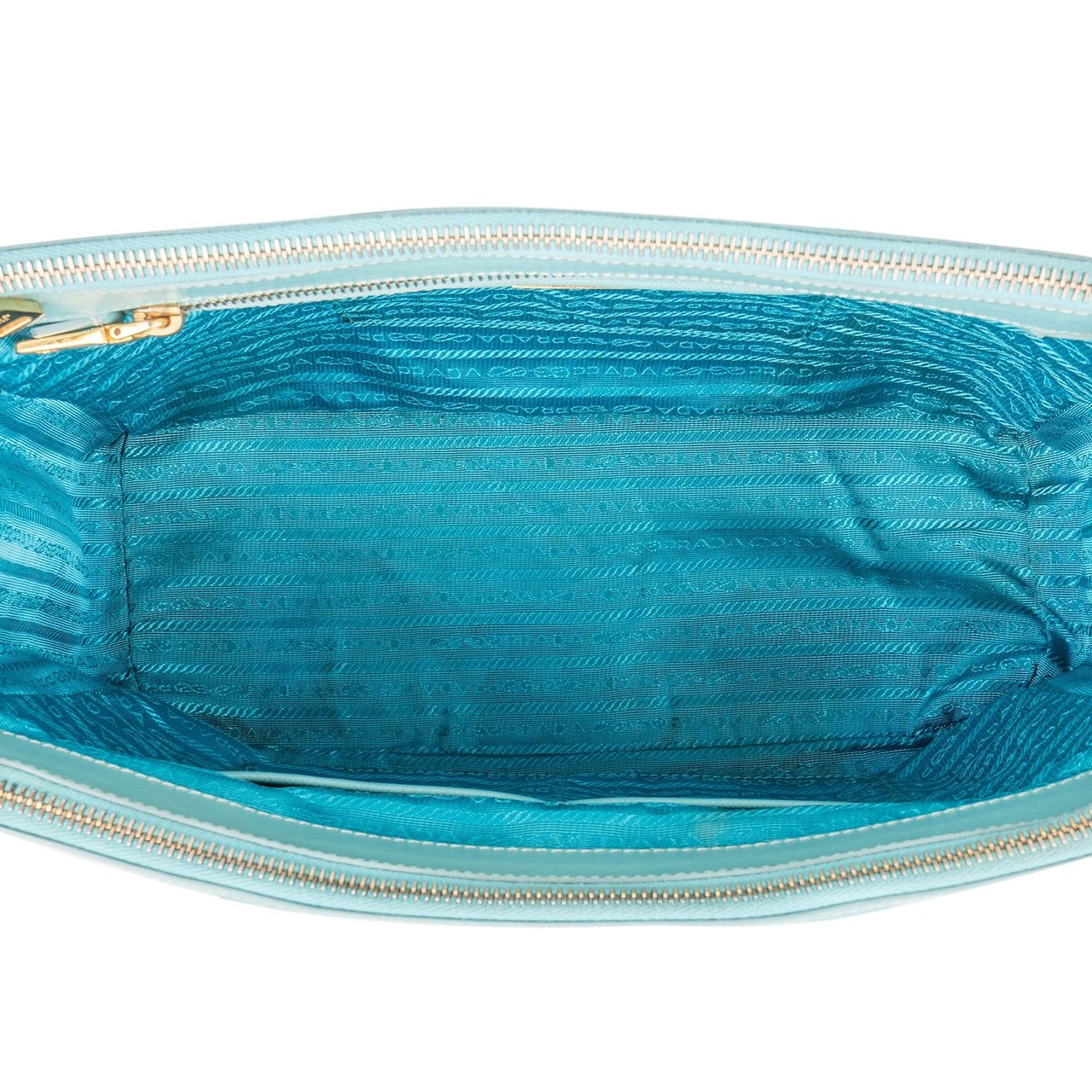 Prada Prada Saffiano Leather Galleria Handbag Blauw