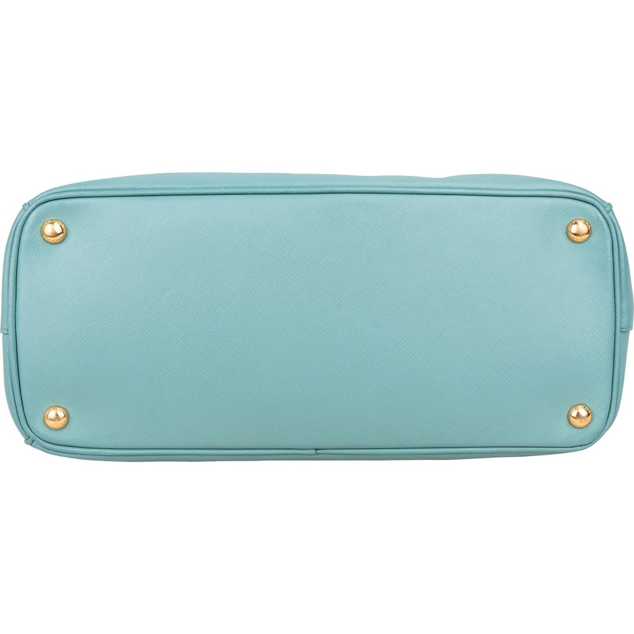 Prada Prada Saffiano Leather Galleria Handbag Blauw