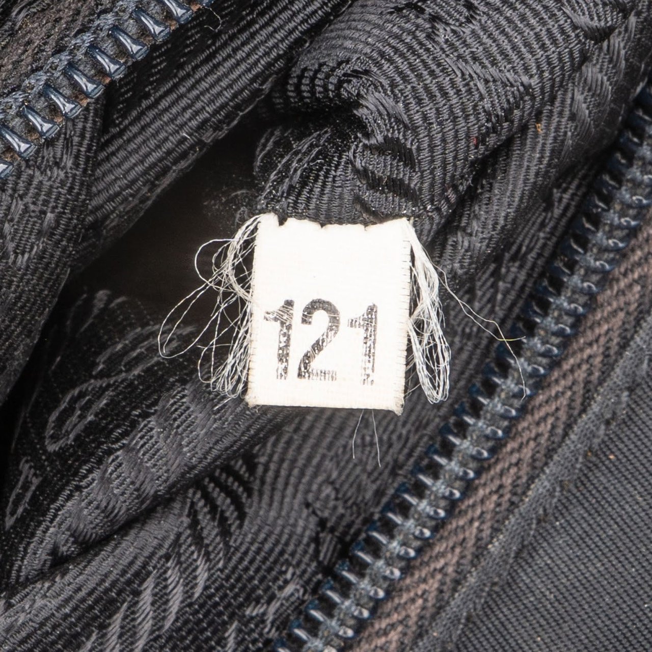 Prada Prada Black Nylon Triangle  Handbag Zwart