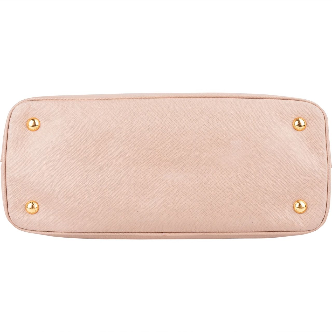 Prada Prada Rose Saffiano Leather Galleria Tote Handbag Rood