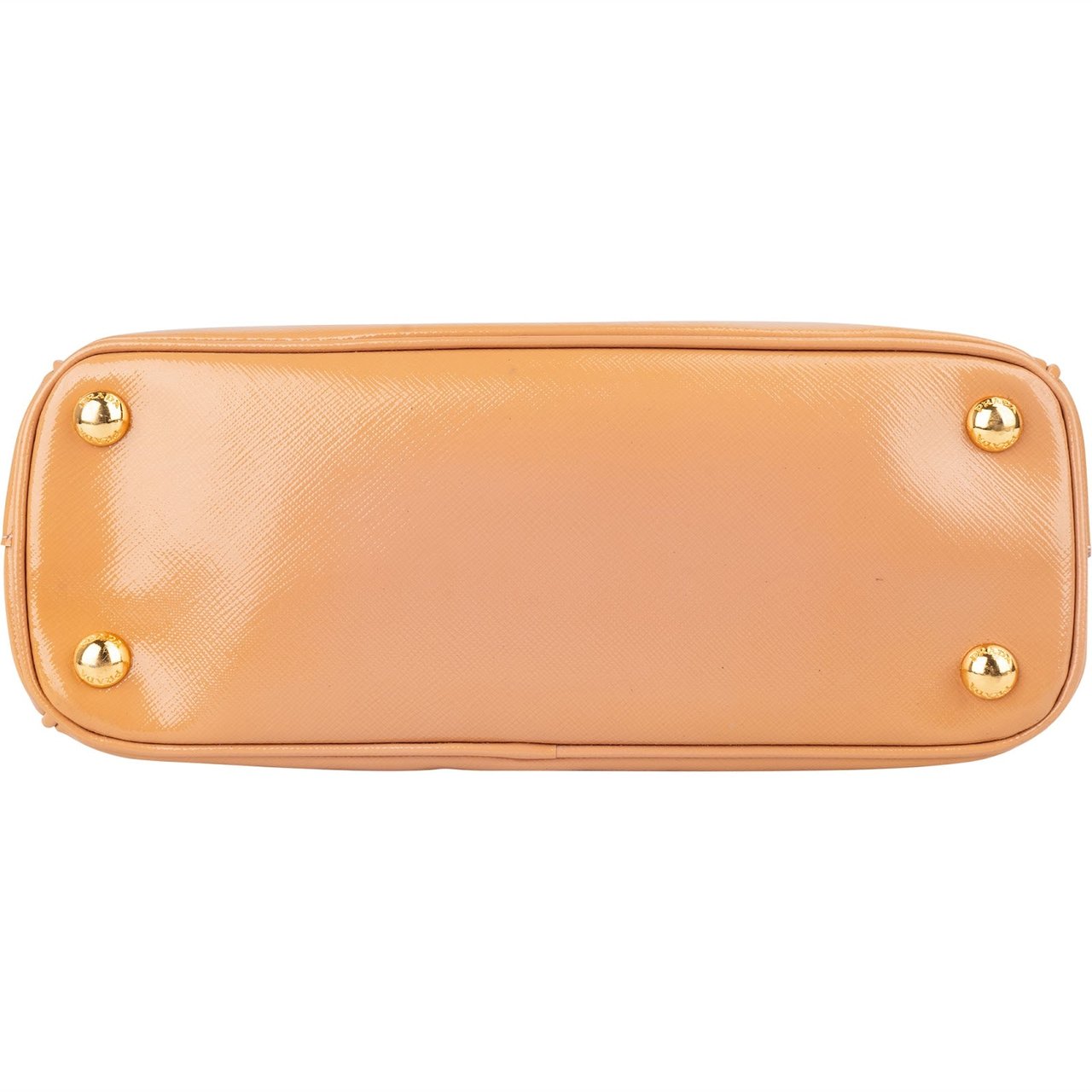 Prada Prada Saffiano Vernice Galleria Handbag Beige