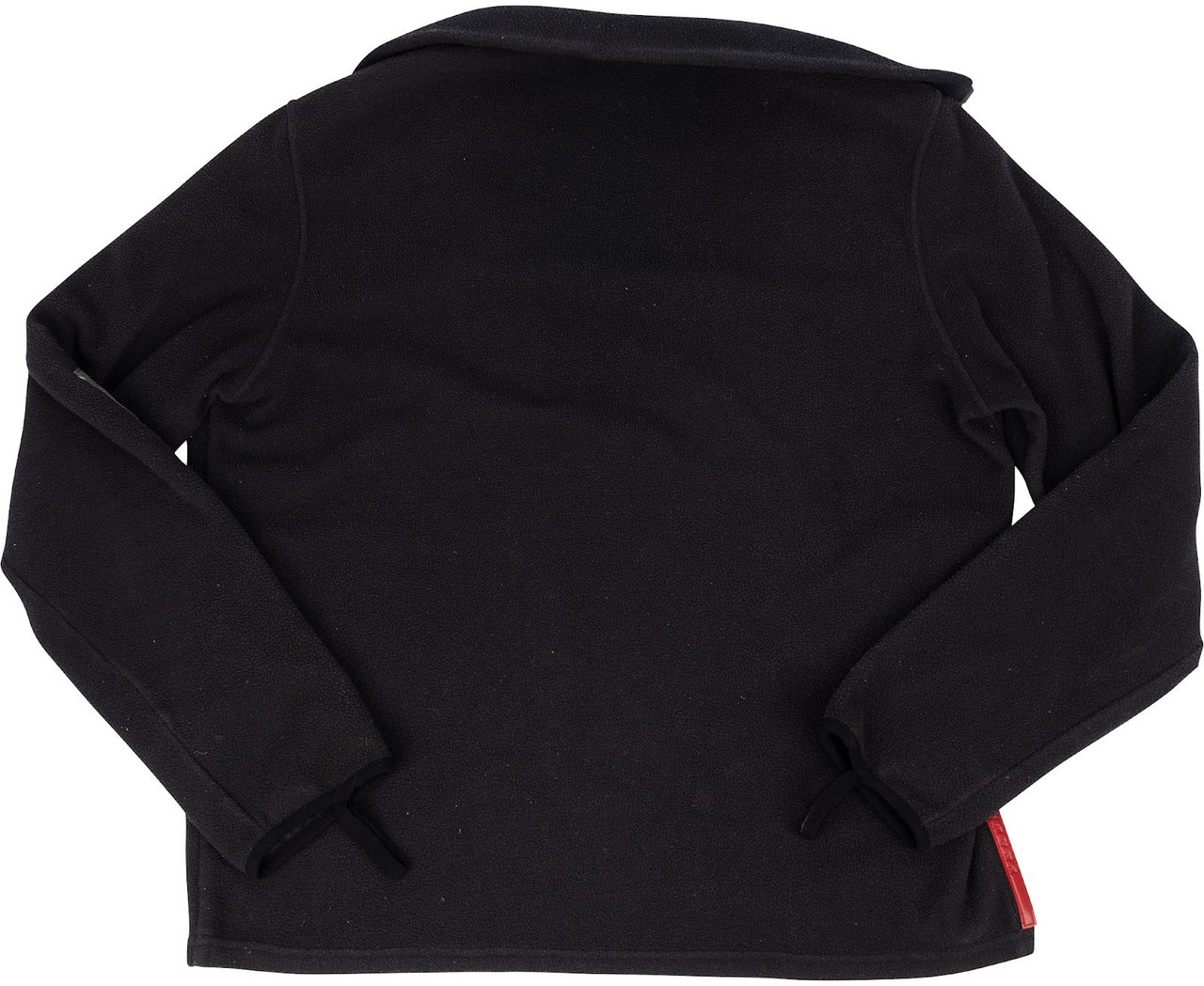 Prada Prada Black Sport Fleece Jacket (M) Zwart