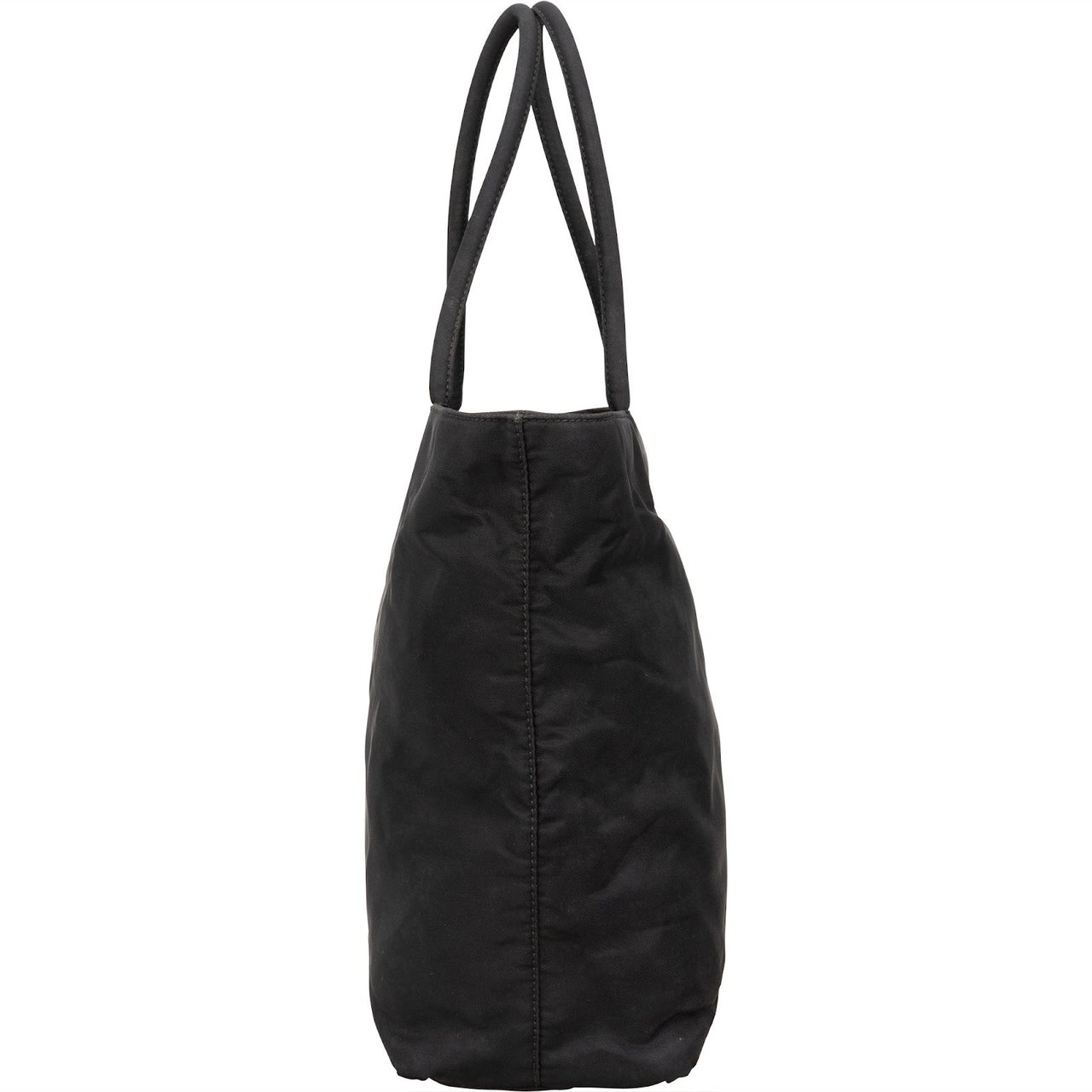 Prada Prada Nylon Triangle Handbag Zwart