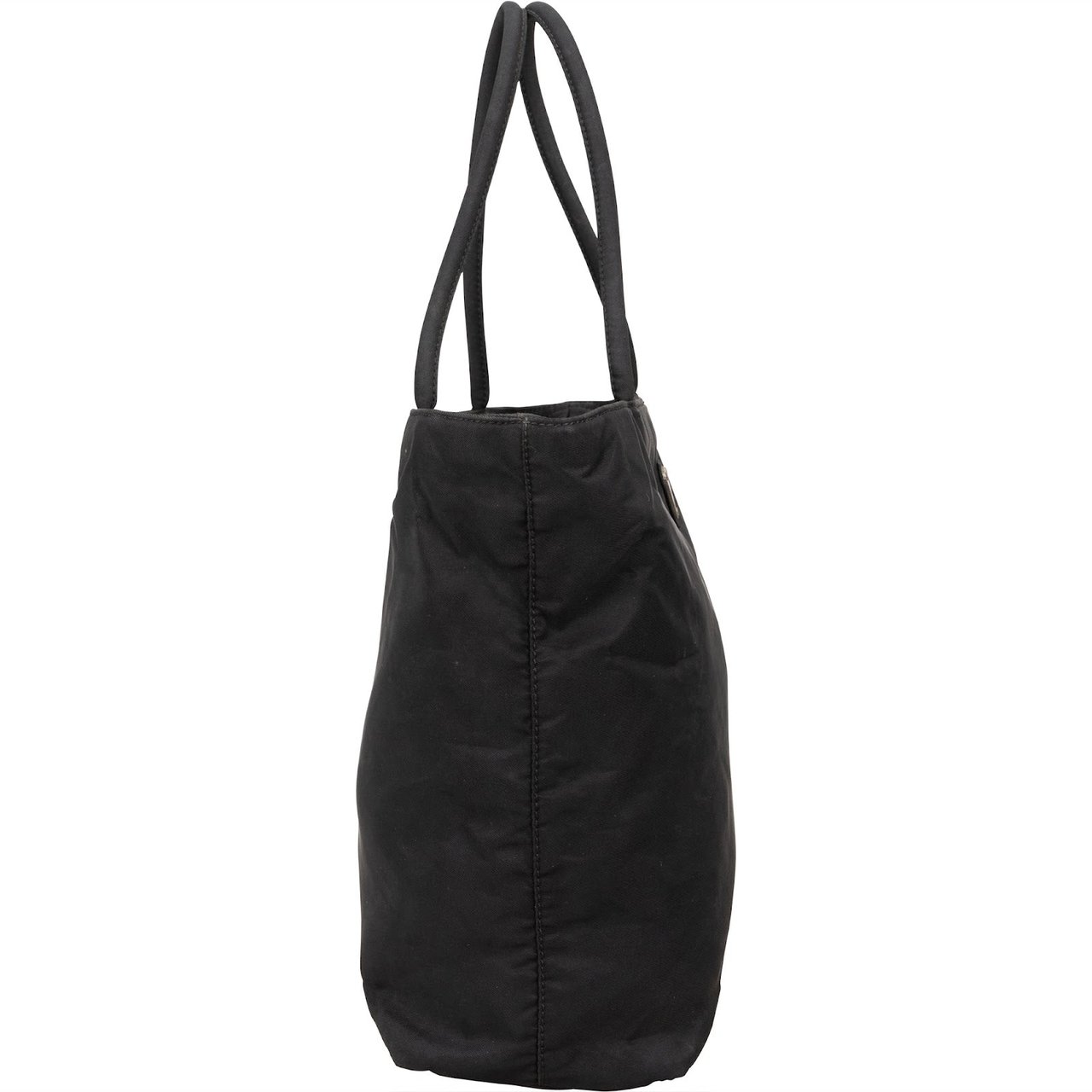 Prada Nylon Triangle Handbag Zwart