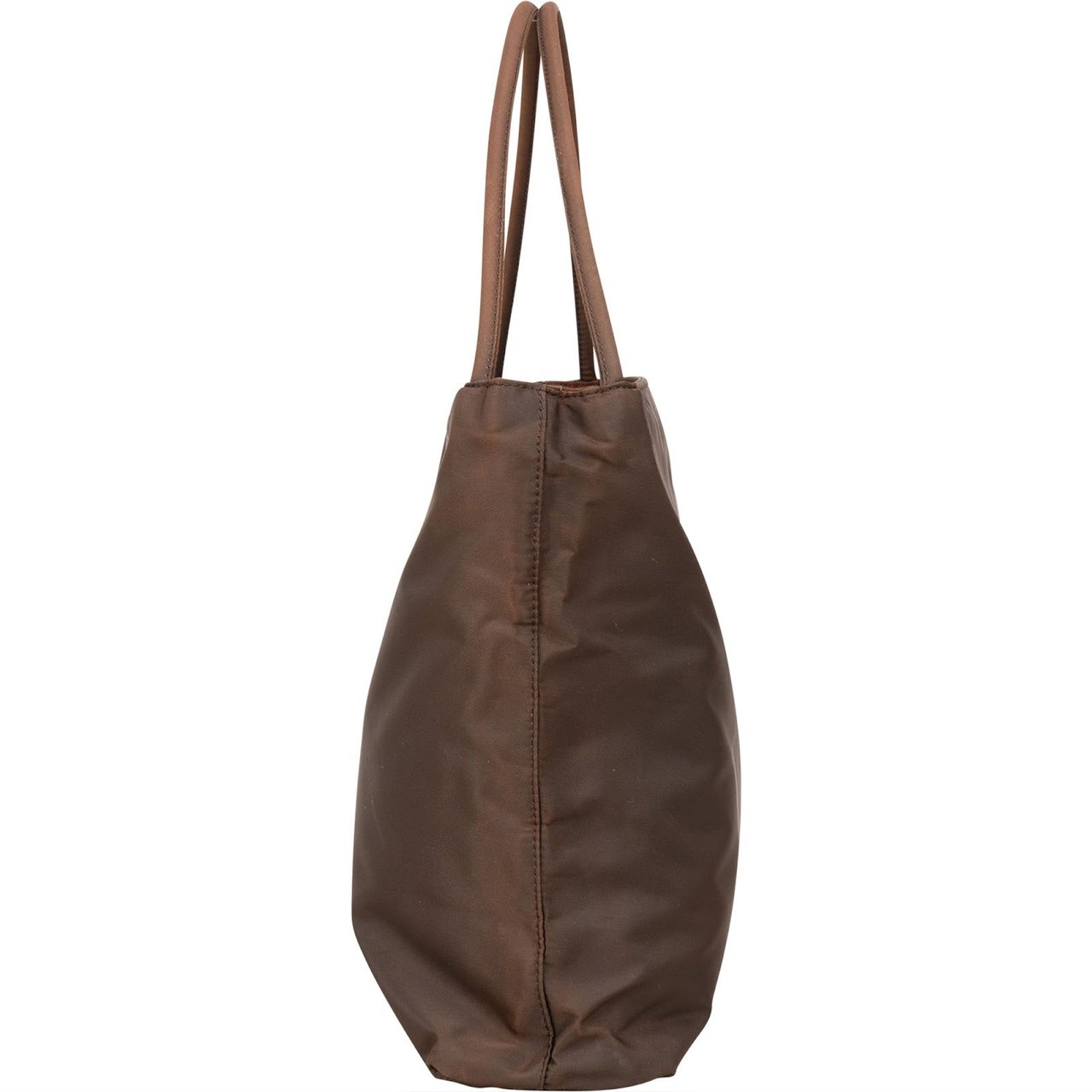 Prada Prada Tessuto Nylon Tote Shoulder Bag Bruin