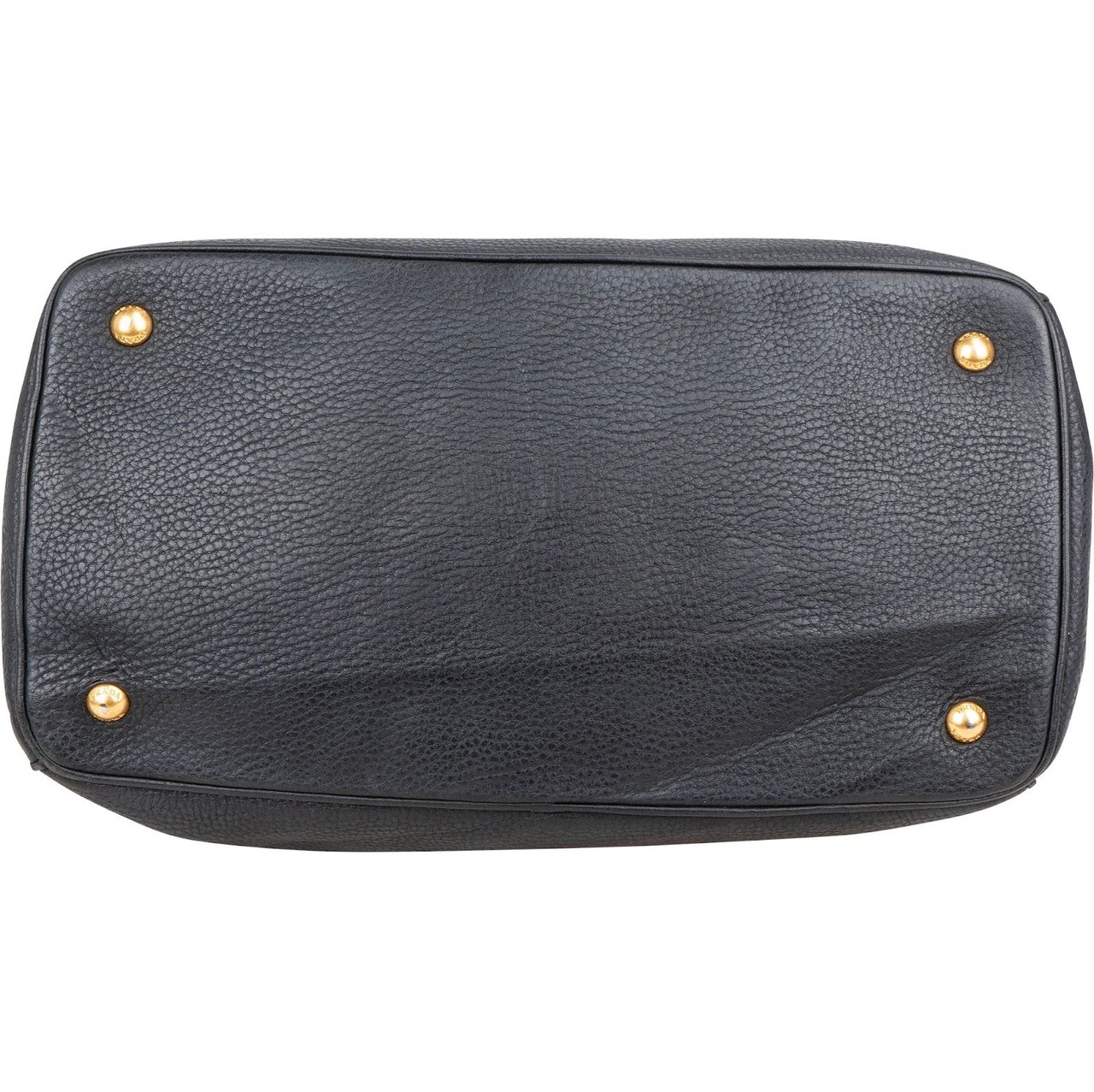 Prada Prada Soft Calfskin Galleria Handbag Zwart