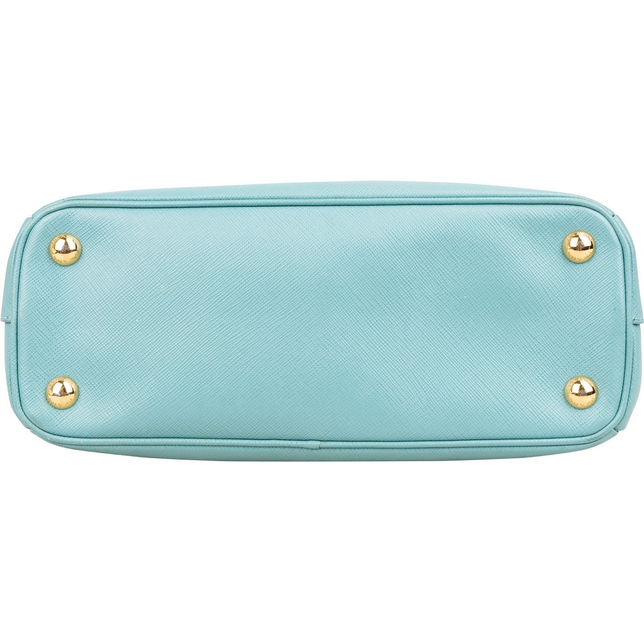 Prada Prada Saffiano Leather Galleria Handbag Lichtblauw