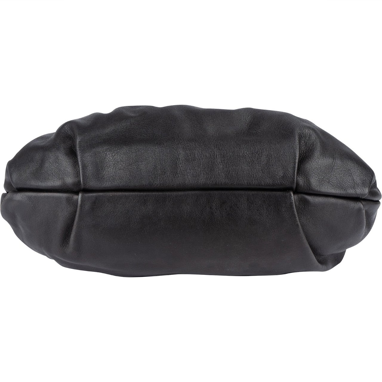 Prada Nappa Leather Gaufre Hobo Shoulder Bag Zwart