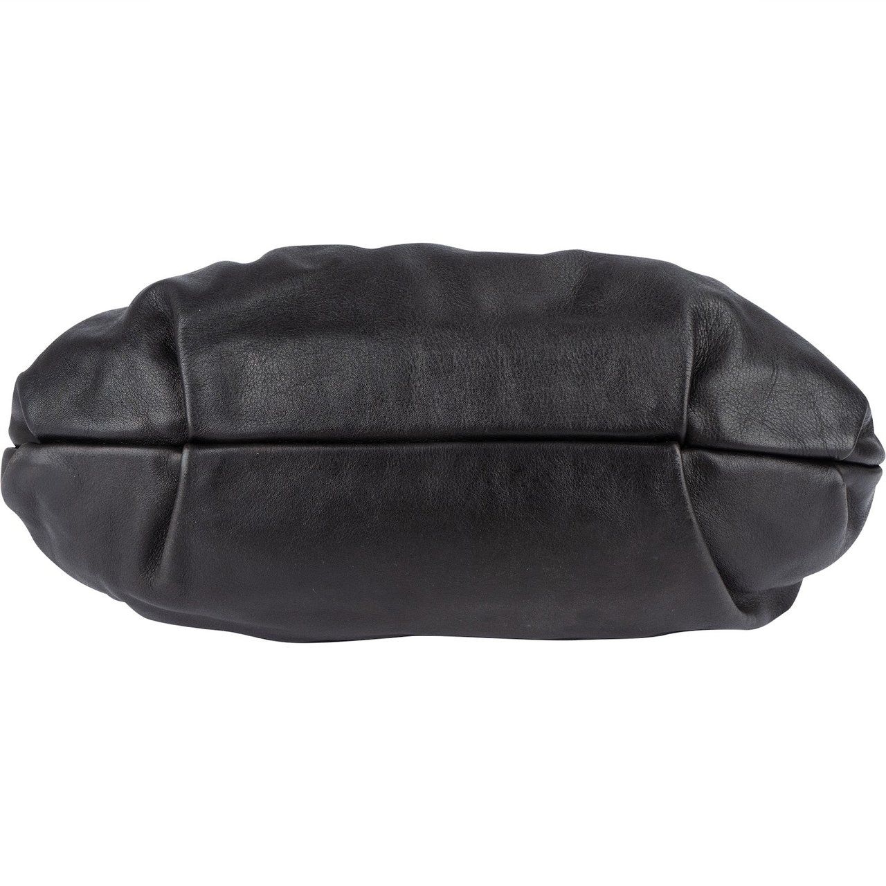 Prada Prada Nappa Leather Gaufre Hobo Shoulder Bag Zwart