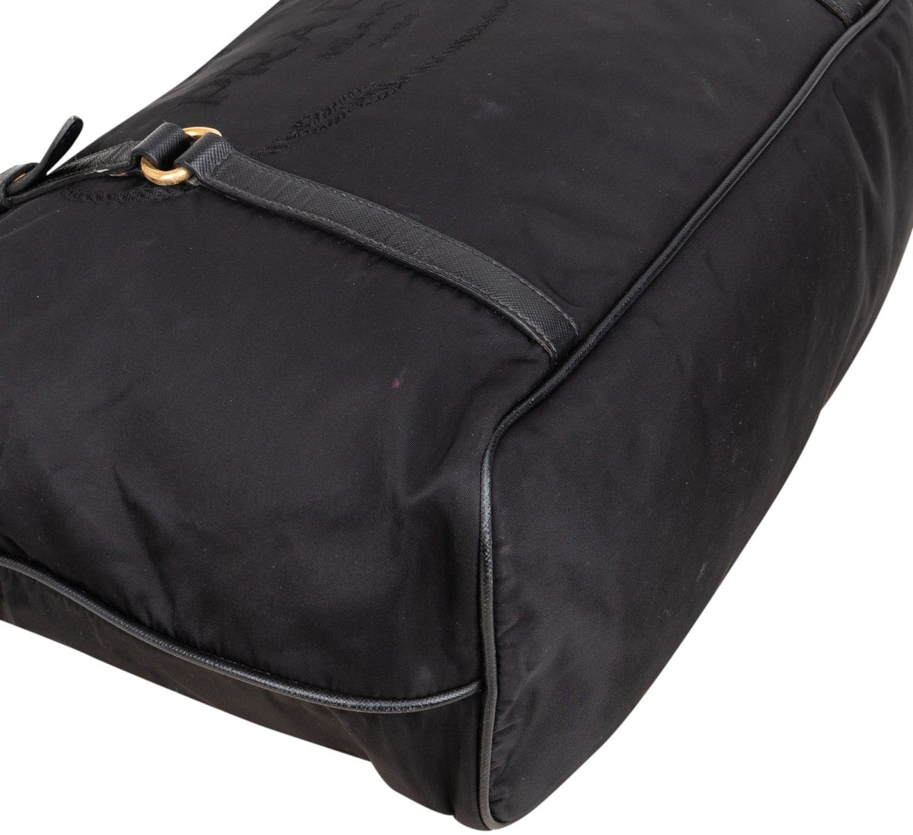 Prada Prada Tessuto Tote Shoulder Bag Zwart