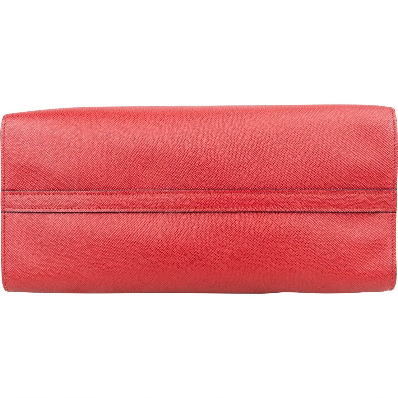 Prada Saffiano Leather Tote Handbag Rood
