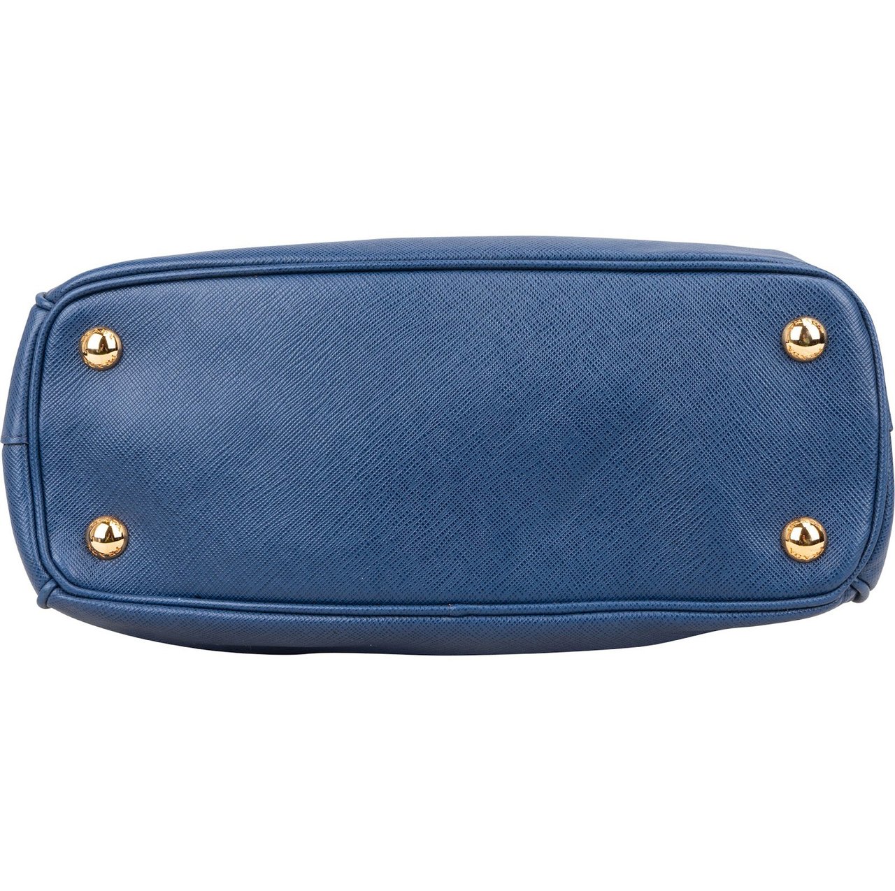 Prada Prada Saffiano Leather Small Galleria Handbag Blauw