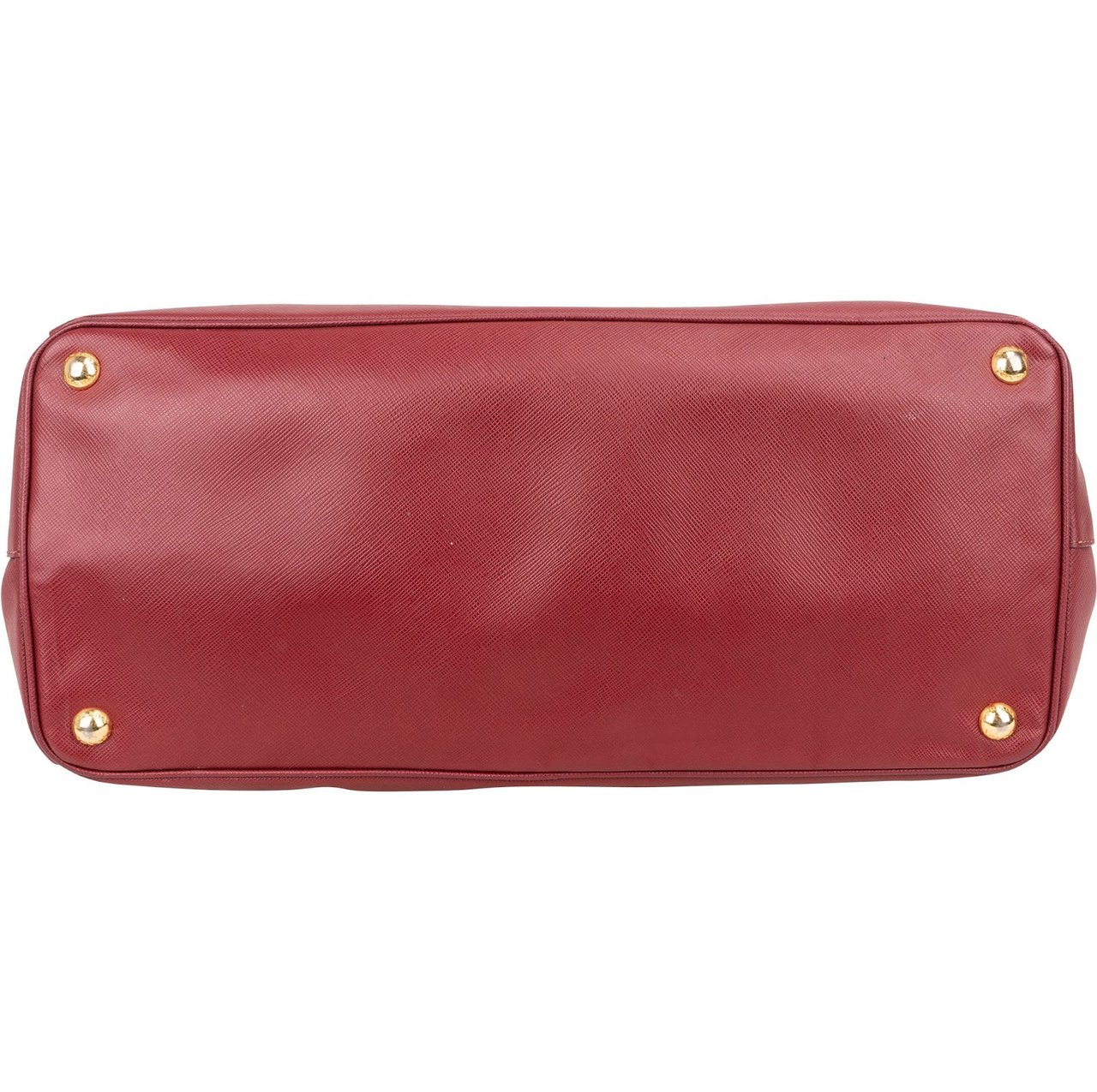 Prada Prada Saffiano Leather Galleria Tote Handbag Rood