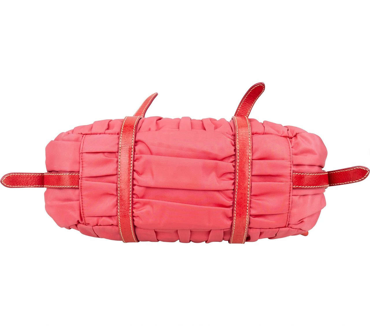 Prada Tessuto Gauffre Satchel Handbag Roze