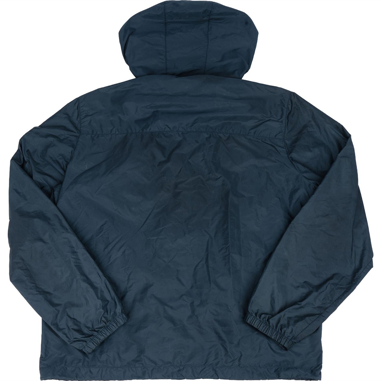 Prada Prada Navy Nylon Triangle Windbreaker Jacket (XL) Navy