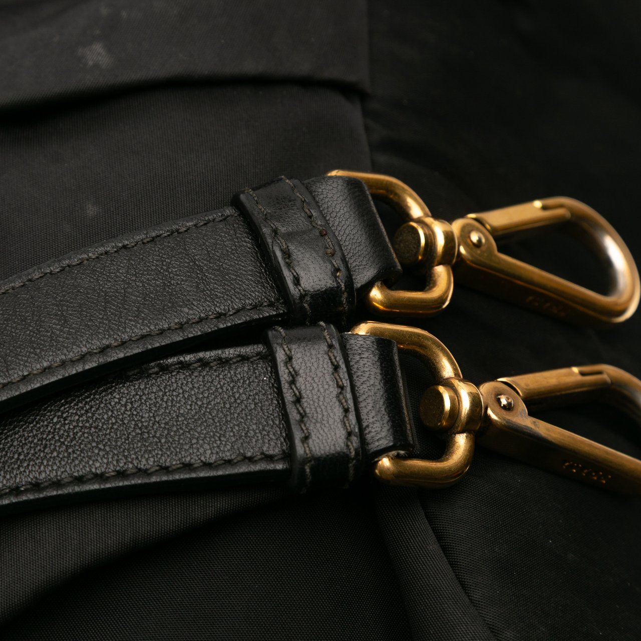 Prada Tessuto Canapa Logo Satchel Zwart