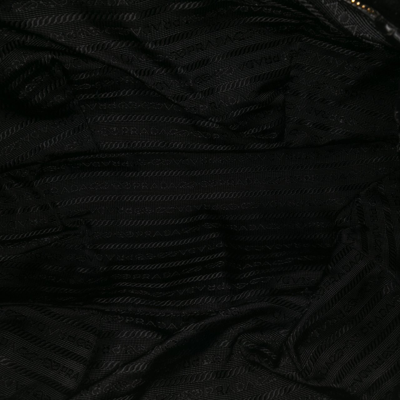 Prada Tessuto Canapa Logo Satchel Zwart