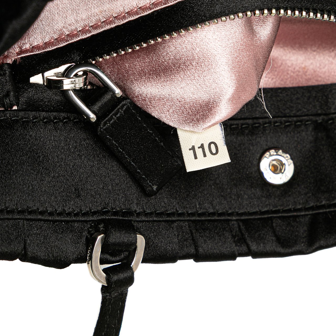 Prada Raso Handbag Zwart