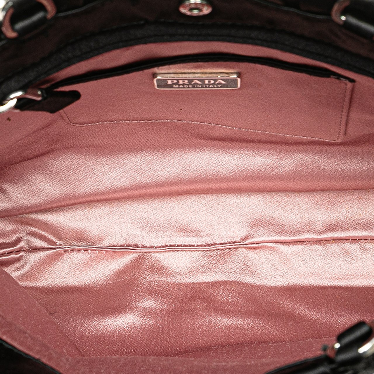 Prada Raso Handbag Zwart