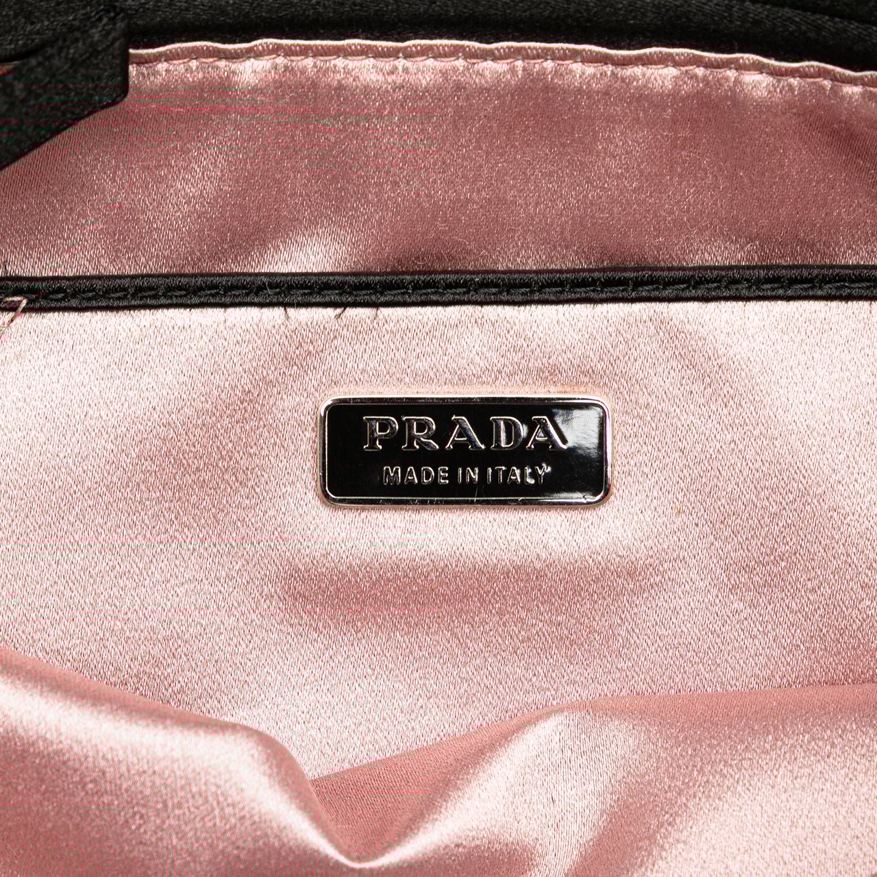 Prada Raso Handbag Zwart