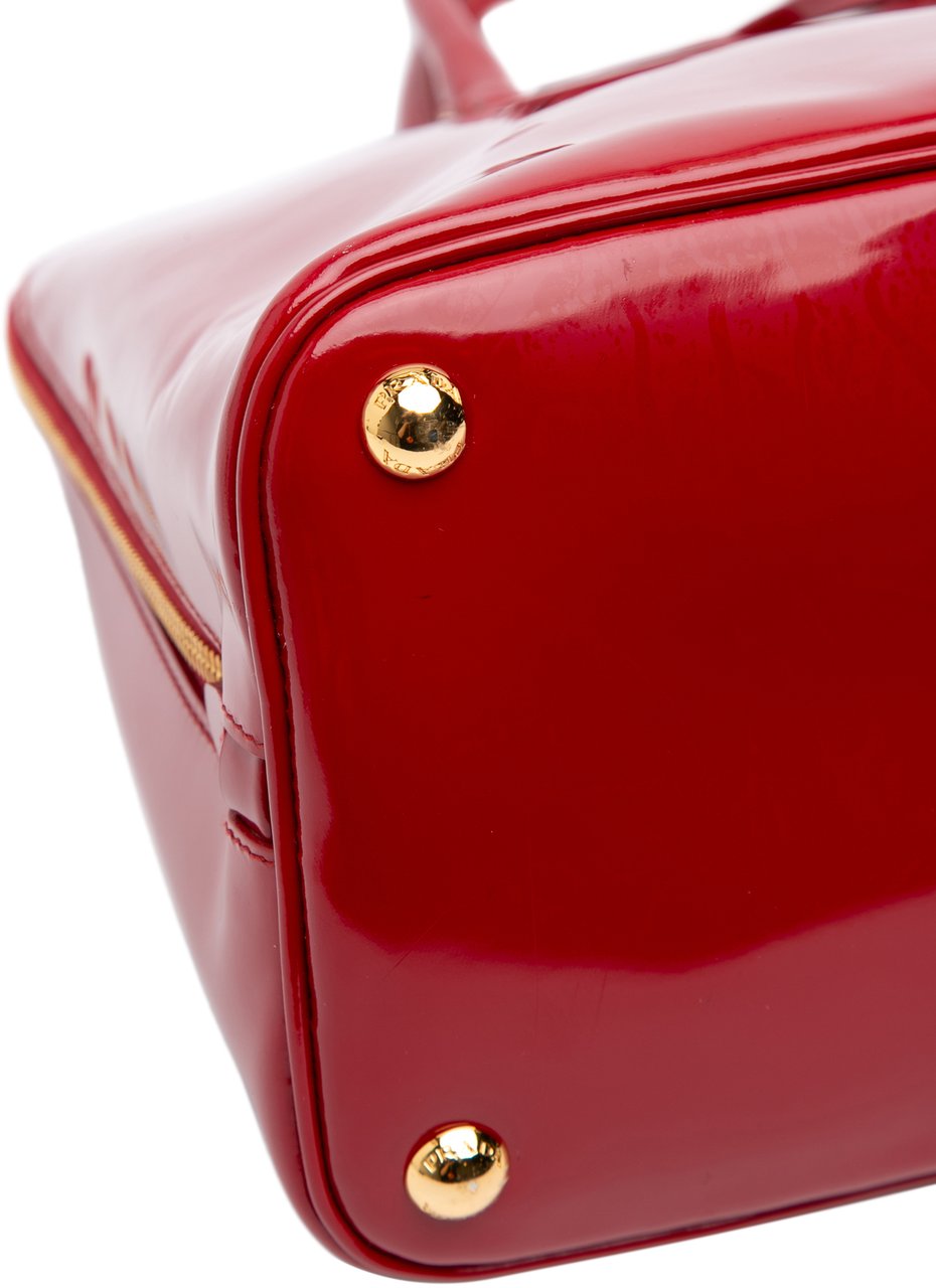 Prada Large Spazzolato Promenade Satchel Rood