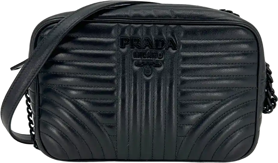 Prada Prada Camera Bag All Black Edition / very good Zwart