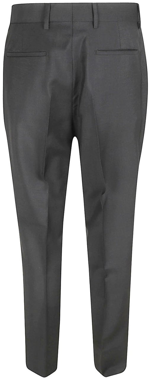 Prada Classic Wool Trousers Grijs